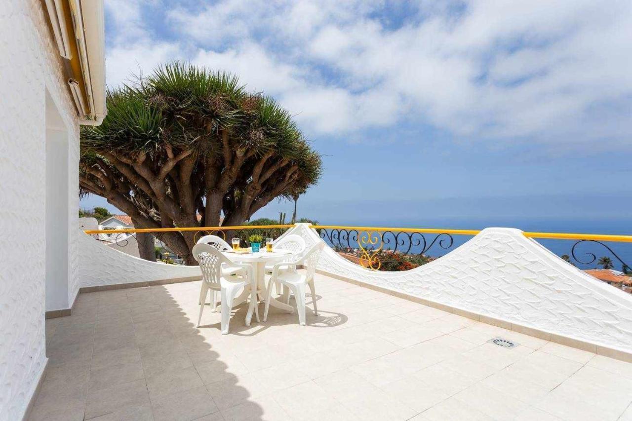 Acogedora Vivienda vacacional en Tenerife con vistas piscina y WIFI Tacoronte Exterior foto